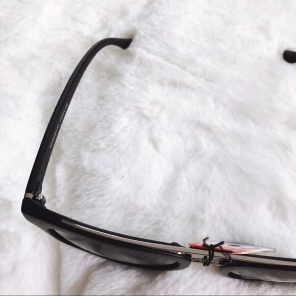 Ashe Matte Black Polarized Sunglasses - Picture 4 of 11